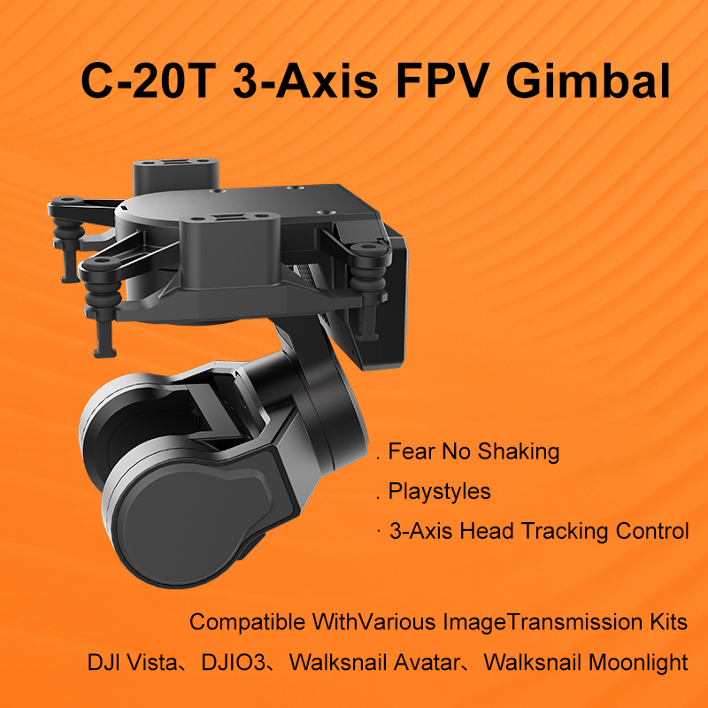 3-осевой стабилизатор для FPV- – обзор и цена Drone Gimbal 3 Axis